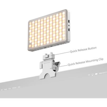 SmallRig 5640 M3 - mobilna mini lampa LED Bi-color - przykład użycia